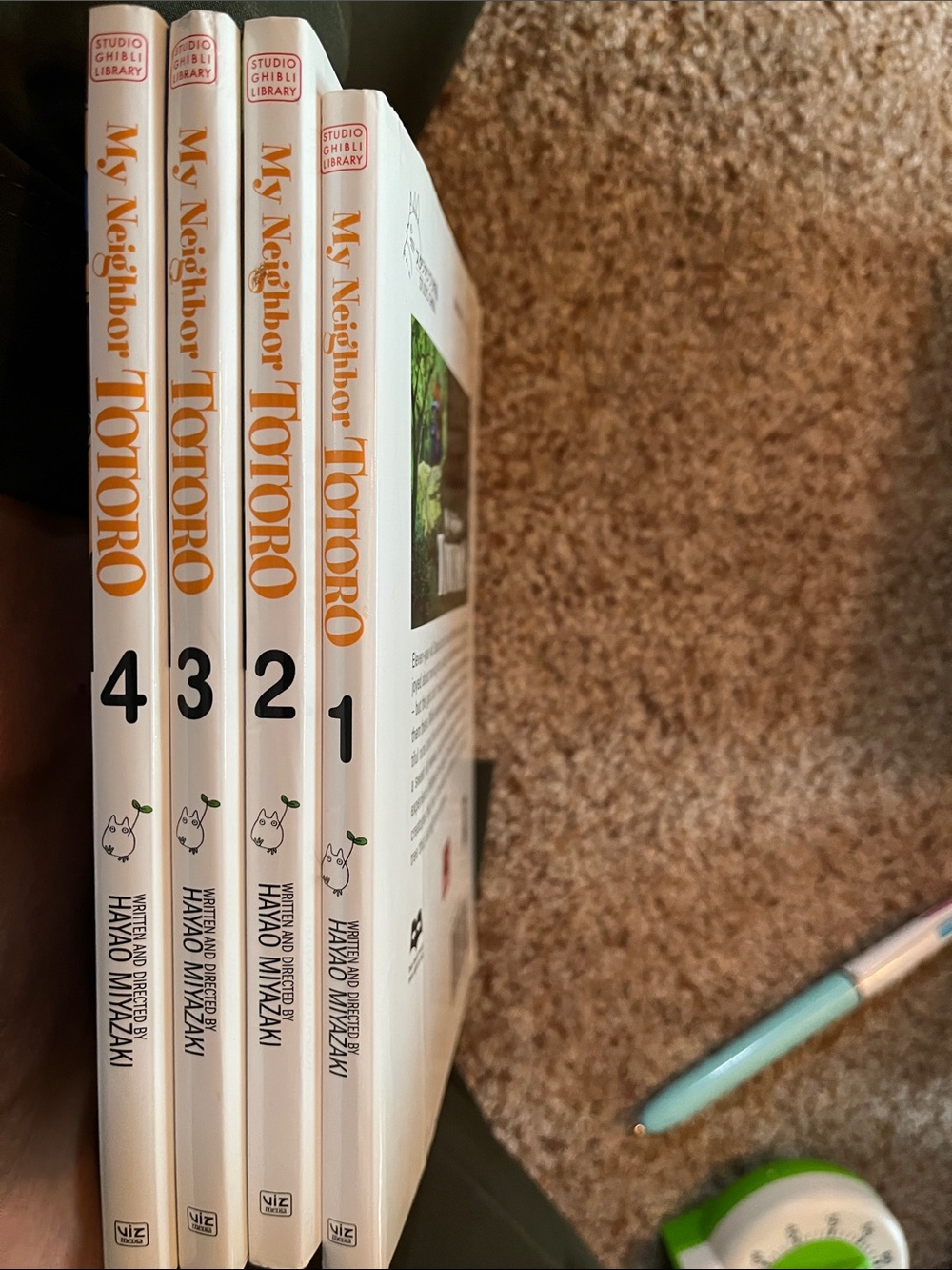 My Neighbor Totoro Volumes 1-4 Paperback manga